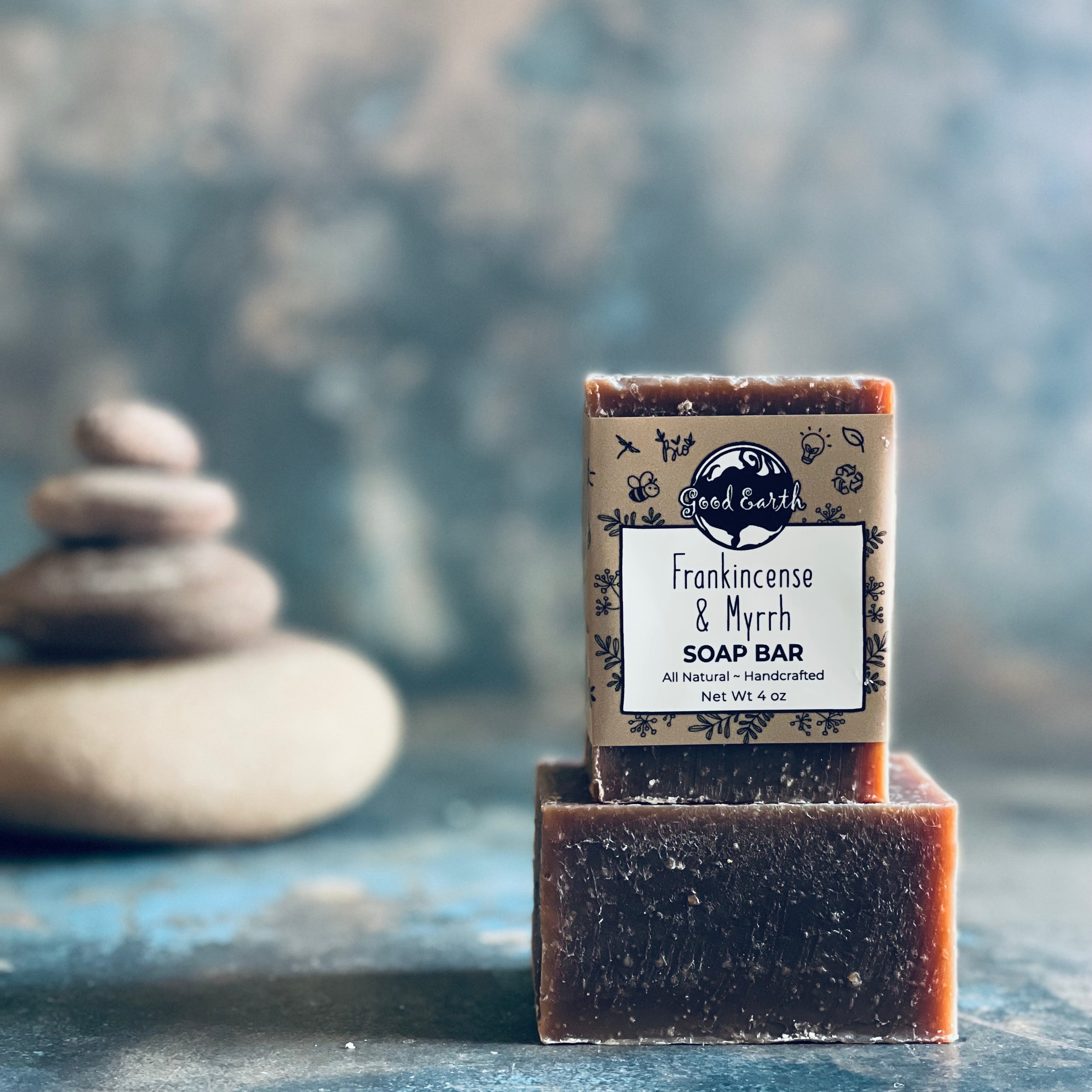 Frankincense & Myrrh Soap – Abiyah Naturals Handmade