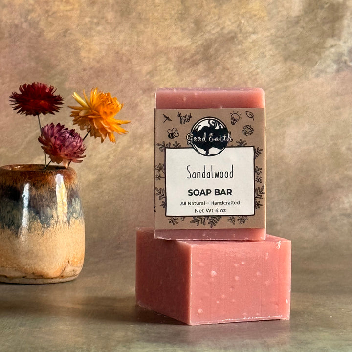 Sandalwood handmade soap bar