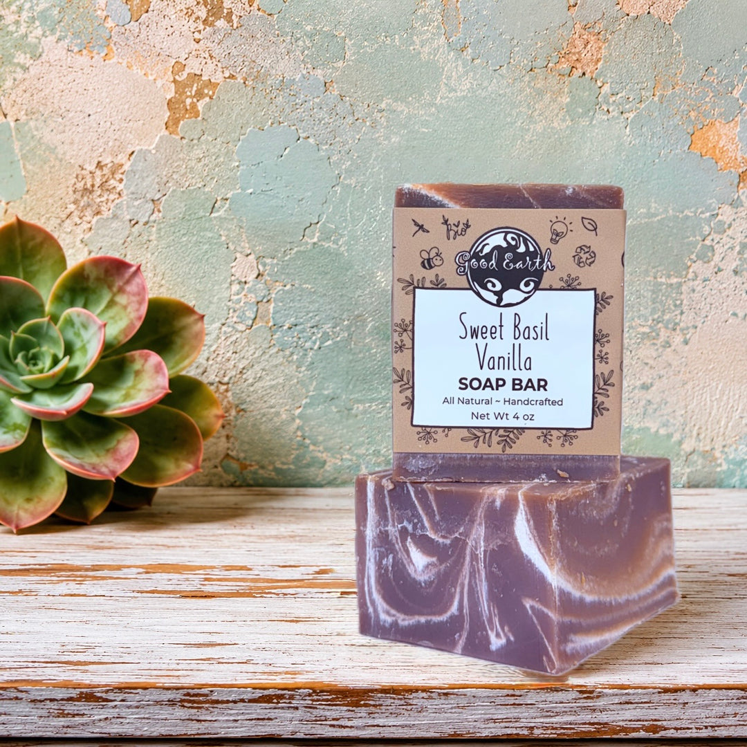 Sweet Basil Vanilla Soap