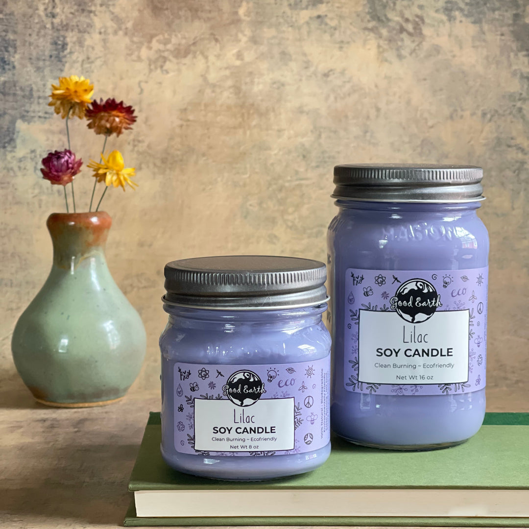 Lilac Candle