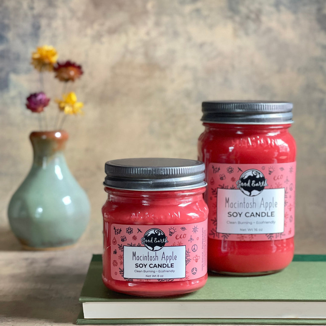 Macintosh Apple Candle
